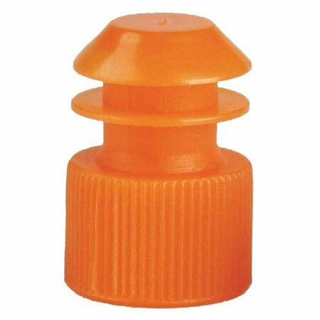 MCKESSON Tube Closure Polyethylene Flanged Plug Cap Orange, 16mm, Non-Sterile, 1000PK 177-116152N